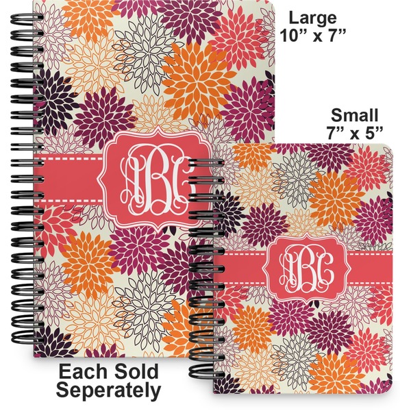 Mums Flower Spiral Journal - Comparison
