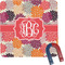 Mums Flower Square Fridge Magnet (Personalized)
