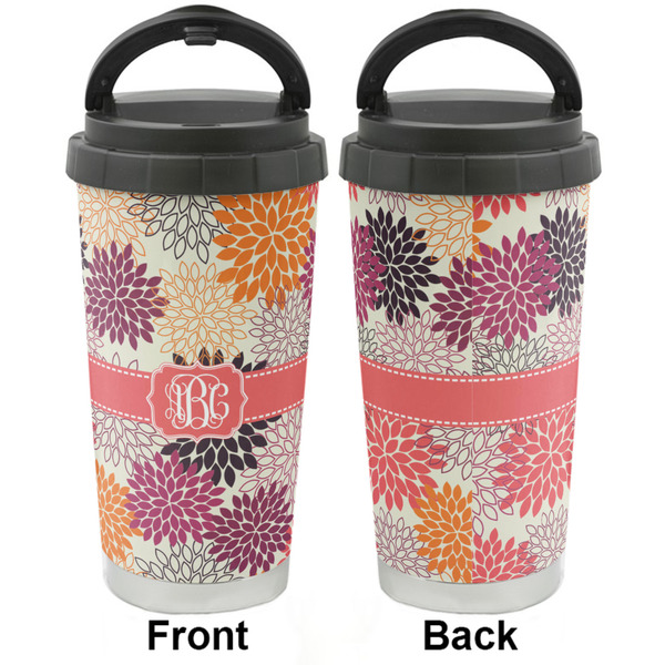Mums Flower Stainless Steel Travel Cup - Apvl