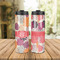 Mums Flower Stainless Steel Tumbler - Lifestyle