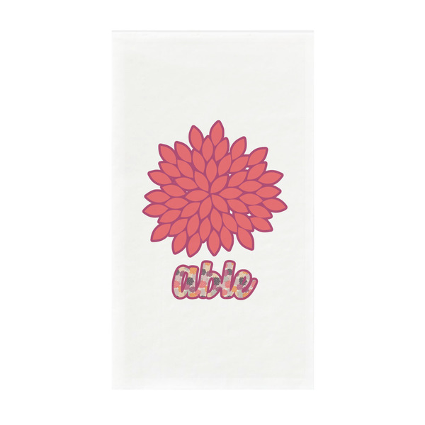 Custom Mums Flower Guest Towels - Full Color - Standard (Personalized)