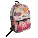Mums Flower Student Backpack (Personalized)