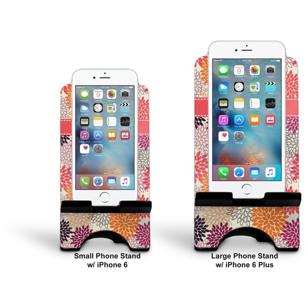 Mums Flower Stylized Phone Stand - Comparison