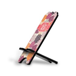 Mums Flower Stylized Cell Phone Stand - Large (Personalized)