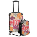 Mums Flower Kids 2-Piece Luggage Set - Suitcase & Backpack (Personalized)