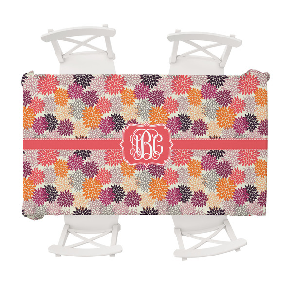 Custom Mums Flower Tablecloth - 58"x102" (Personalized)
