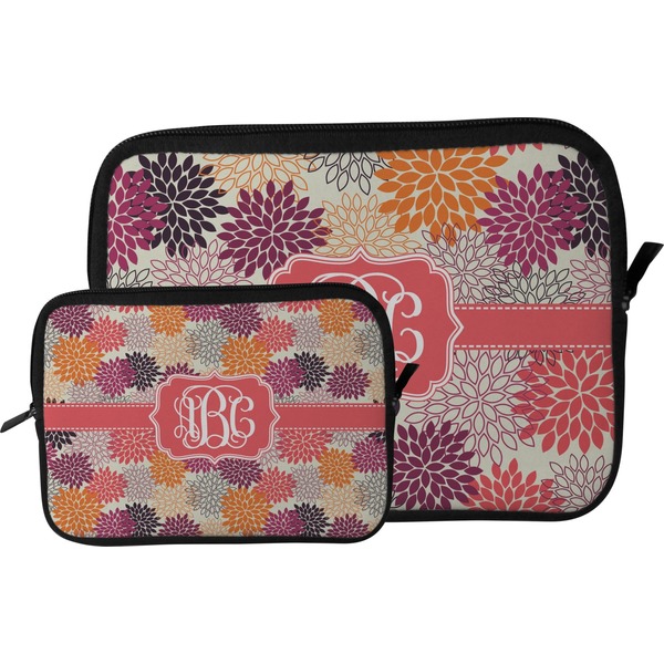 Mums Flower Tablet Sleeve (Size Comparison)