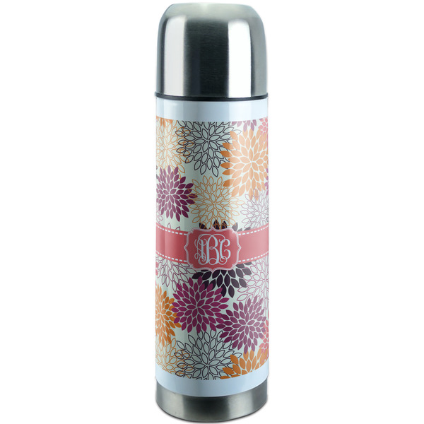 Custom Mums Flower Stainless Steel Thermos (Personalized)