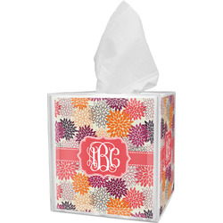 Mums Flower Tissue Box Cover (Personalized)