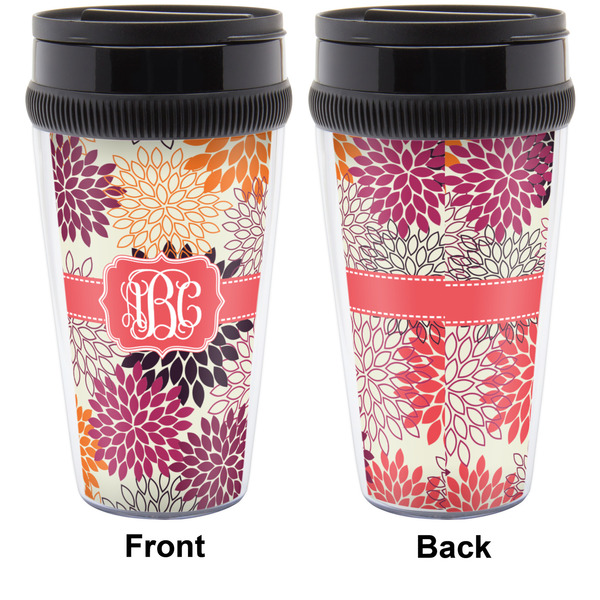 Mums Flower Travel Mug Approval (Personalized)