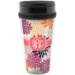 Mums Flower Acrylic Travel Mug without Handle (Personalized)