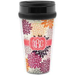 Mums Flower Acrylic Travel Mug without Handle (Personalized)