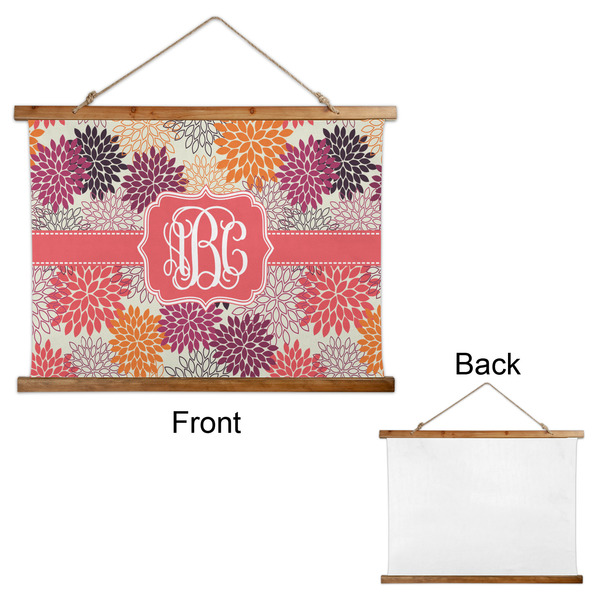 Mums Flower Wall Hanging Tapestry - Landscape - APPROVAL