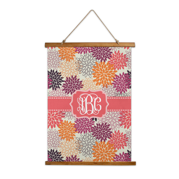 Custom Mums Flower Wall Hanging Tapestry (Personalized)