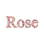 Mums Flower Name/Text Decal - Large (Personalized)