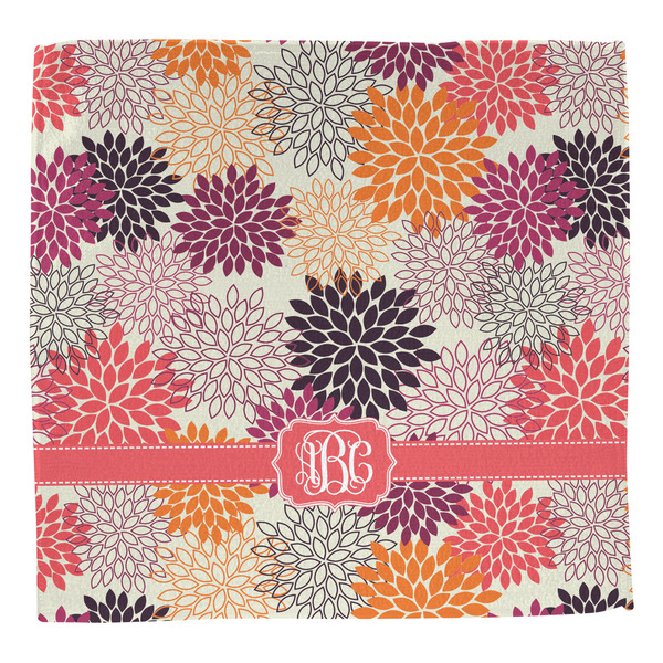 Mums Flower Washcloth - Front - No Soap