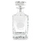 Mums Flower Whiskey Decanter - 26oz Square - APPROVAL