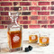 Mums Flower Whiskey Decanters - 30oz Square - LIFESTYLE