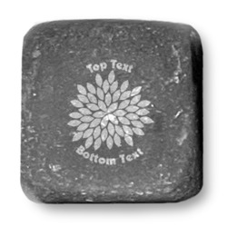 Mums Flower Whiskey Stone Set - Set of 3 (Personalized)