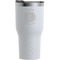 Mums Flower White RTIC Tumbler - Front