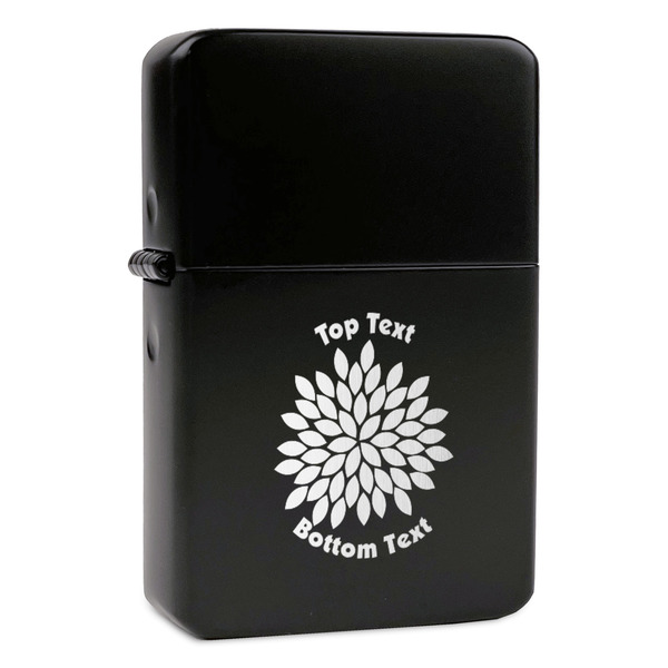 Custom Mums Flower Windproof Lighter (Personalized)