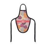 Mums Flower Bottle Apron (Personalized)