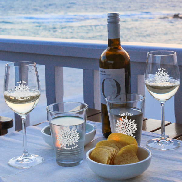 Mums Flower Wine Glasses - Lifestyle (UPDATE)