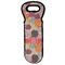 Mums Flower Wine Tote Bag (Personalized)