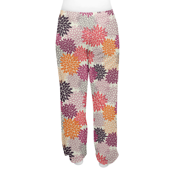 Mums Flower Women's Pj on model - Back