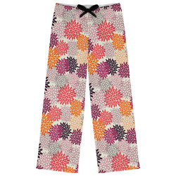 Mums Flower Womens Pajama Pants