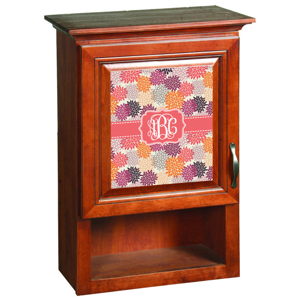 Mums Flower Cabinet Decal - Custom Size