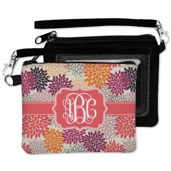 Mums Flower Wristlet ID Cases - MAIN