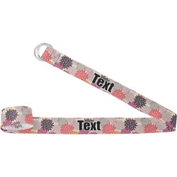 Mums Flower Yoga Strap (Personalized)