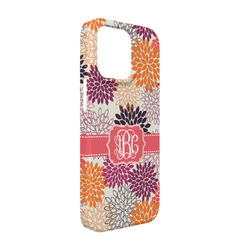 Mums Flower iPhone Case - Plastic - iPhone 13 (Personalized)