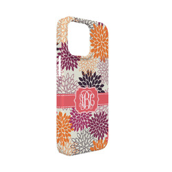 Mums Flower iPhone Case - Plastic - iPhone 13 Mini (Personalized)
