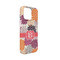 Mums Flower iPhone 13 Mini Case - Angle