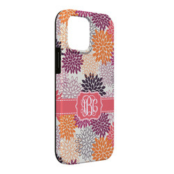 Mums Flower iPhone Case - Rubber Lined - iPhone 13 Pro Max (Personalized)