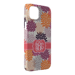 Mums Flower iPhone Case - Plastic - iPhone 14 Pro Max (Personalized)