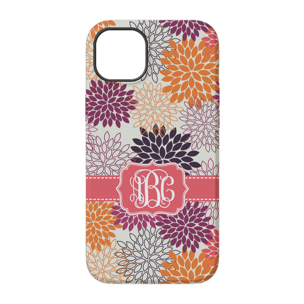 Mums Flower iPhone 14 Pro Tough Case - Back