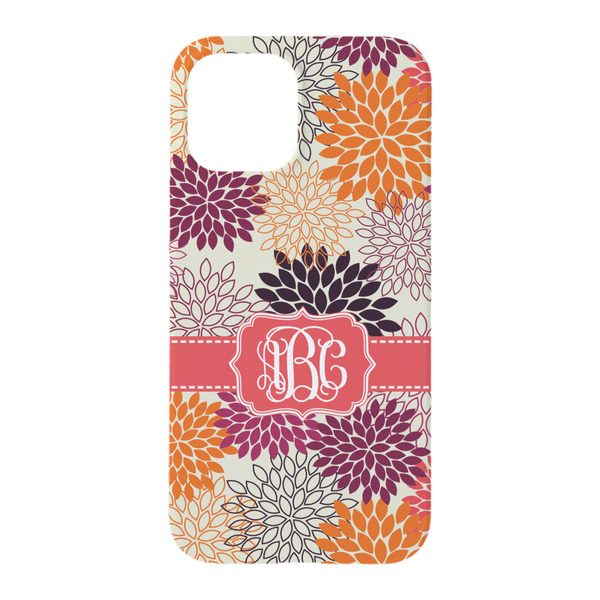 Mums Flower iPhone 15 Case - Back