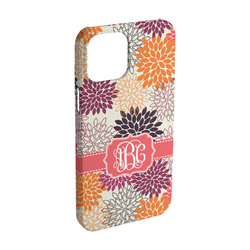 Mums Flower iPhone Case - Plastic - iPhone 15 Pro (Personalized)