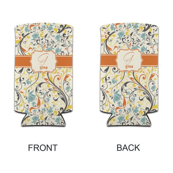 Swirly Floral 12oz Tall Can Sleeve - APPROVAL