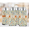Swirly Floral 12oz Tall Can Sleeve - Set of 4 - LIFESTYLE