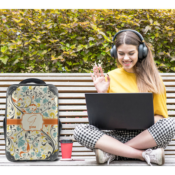 Swirly Floral 15" Backpack - LIFESTYLE