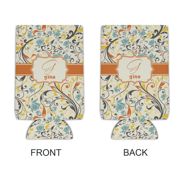 Swirly Floral 16oz Can Sleeve - APPROVAL