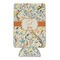 Swirly Floral 16oz Can Sleeve - FRONT (flat)