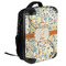 Swirly Floral 18" Hard Shell Backpacks - ANGLED VIEW