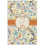 Swirly Floral Poster - Matte - 24x36 (Personalized)