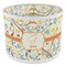 Swirly Floral 8" Drum Lampshade - ANGLE Poly-Film
