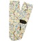 Swirly Floral Adult Crew Socks - Single Pair - Front and Back